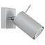 Wandleuchte RING 1 Grau - 1x GU10 Fassung - max. 40W - exkl. LED's