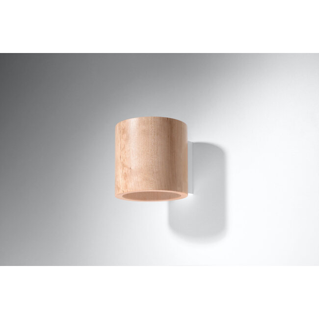 Wandleuchte ORBIS Natur Holz - 1x G9 Fassung - max. 40W - exkl. LED's
