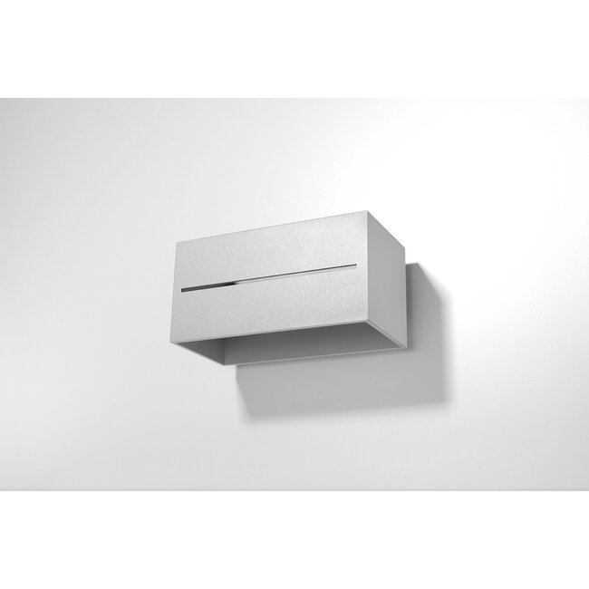 Wandleuchte LOBO MAXI Grau - 2x G9 Fassung - max. 2x40W - exkl. LED's