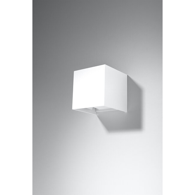 LED Wandleuchte LUCA Weiß - IP54 - 6W - 3000K Warmweiß