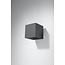 Wandleuchte QUAD 1 Anthrazit - 1x G9 Fassung - max. 40W - exkl. LED's