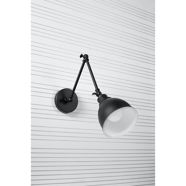 Wandleuchte STARK SHADE Schwarz - 1x E27 Fassung - max. 60W - exkl. LED's