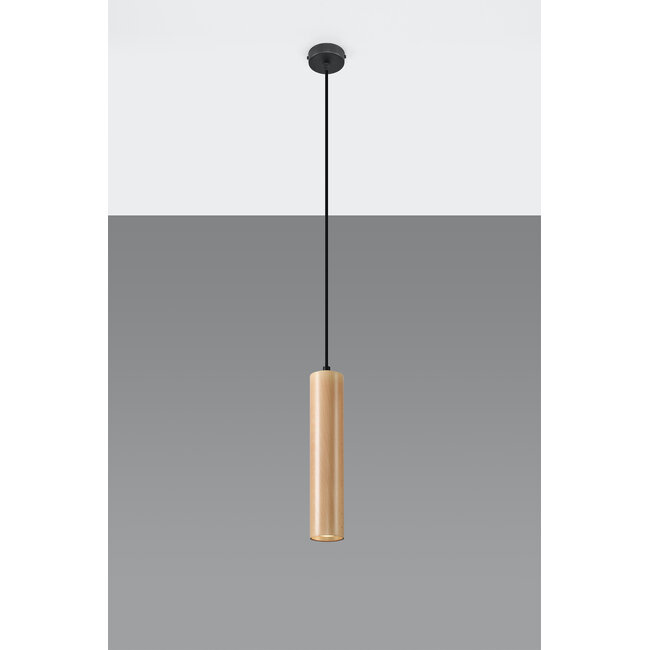 Pendelleuchte LINO Holz - 1x GU10 Fassung - max. 40W - exkl. LED's