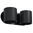 Wandleuchte ORBIS 2 Schwarz - 2x GU10 Fassung - max. 2x40W - exkl. LED's