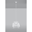 Pendelleuchte GATE Weiß - 1x E27 Fassung - max. 60W - exkl. LED's
