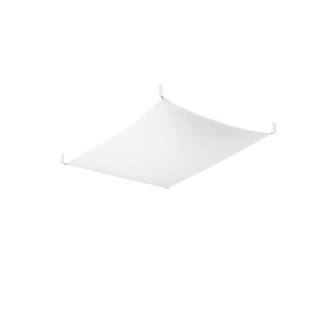 Deckenspot LUNA 1 Weiß - inkl. 2x G13 LEDs - 3000K Warmweiß - 1080Lm