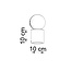 Tischleuchte SALGADO Holz - 1x E27 Fassung - max. 60W - exkl. LED's