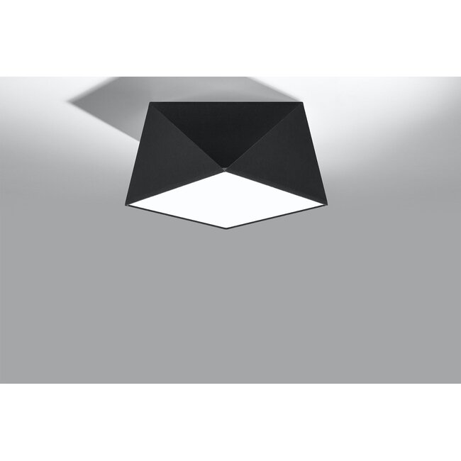 Deckenspot HEXA 25 Schwarz - 1x E27 Fassung - max. 60W - exkl. LED's