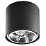 Deckenspot TIUBE Schwarz - 1x GU10 / ES111 Fassung - max. 40W - exkl. LED's