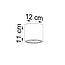 Deckenspot TIUBE Schwarz - 1x GU10 / ES111 Fassung - max. 40W - exkl. LED's
