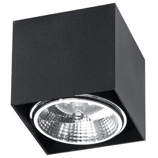 Deckenspot BLAKE Schwarz - 1x GU10 / ES111 Fassung - max. 40W - exkl. LED's