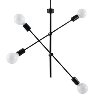 Kronleuchter CONCEPT 4 - 4x E27 Fassung - max. 4x60W - exkl. LED's