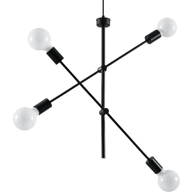 Kronleuchter CONCEPT 4 - 4x E27 Fassung - max. 4x60W - exkl. LED's