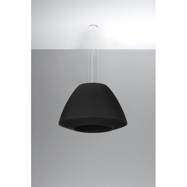 Kronleuchter BELLA 60 Schwarz - 3x E27 Fassung - max. 3x60W - exkl. LED's