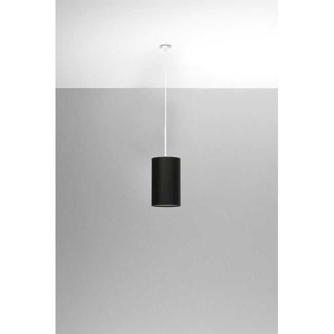 Kronleuchter OTTO 15 Schwarz - 1x E27 Fassung - max. 60W - exkl. LED's