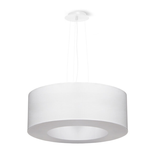 Kronleuchter SATURNO 50 Weiß - 5x E27 Fassung - max. 5x60W - exkl. LED's