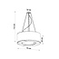 Kronleuchter SATURNO 70 Schwarz - 6x E27 Fassung - max. 6x60W - exkl. LED's