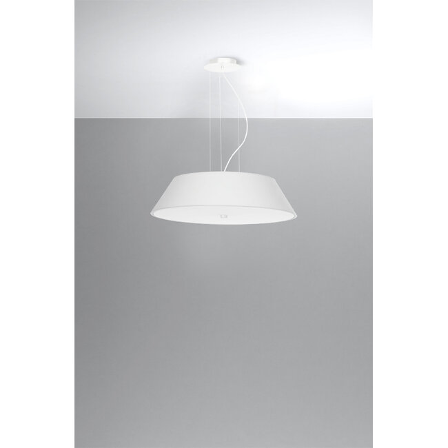 Kronleuchter VEGA 60 Weiß - 5x E27 Fassung - max. 5x60W - exkl. LED's