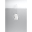 Kronleuchter BLUM 1 Weiß - 1x E27 Fassung - max. 60W - exkl. LED's