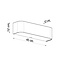Wandleuchte LOKKO Weiß - 2x E27 Fassung - max. 2x60W - exkl. LED's