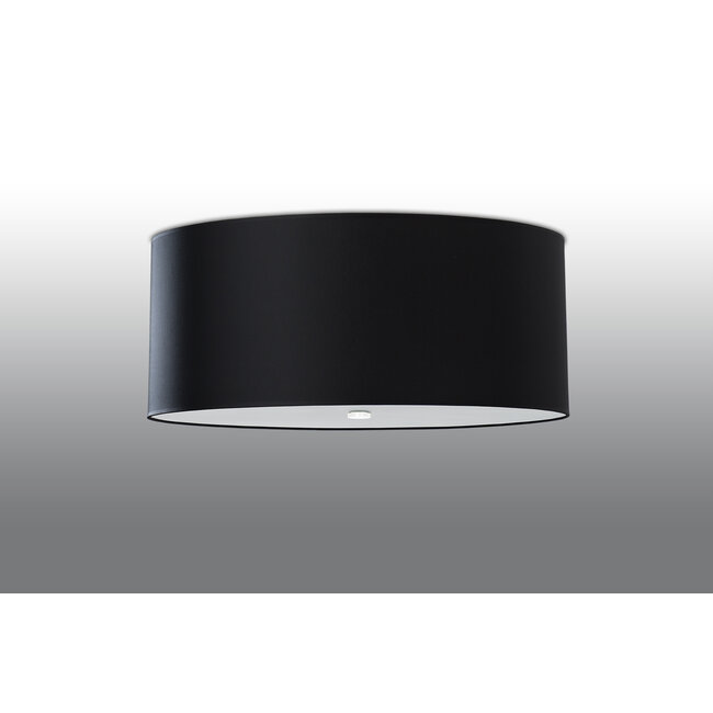 Kronleuchter OTTO 70 Schwarz - 6x E27 Fassung - max. 6x60W - exkl. LED's