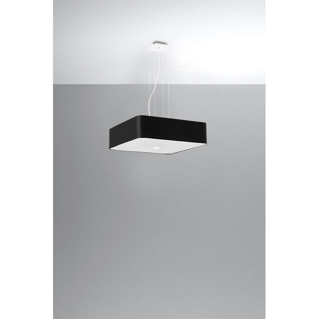 Kronleuchter LOKKO 55 Schwarz - 5x E27 Fassung - max. 5x60W - exkl. LED's