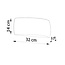 Wandleuchte Keramik PONTIUS Grau - 1x G9 Fassung - max 40W - exkl. LED's