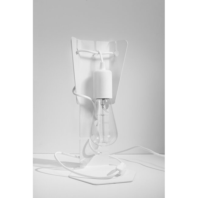 Tafellamp ARBY Weiß - 1x E27 Fassung - max. 60W - exkl. LED's