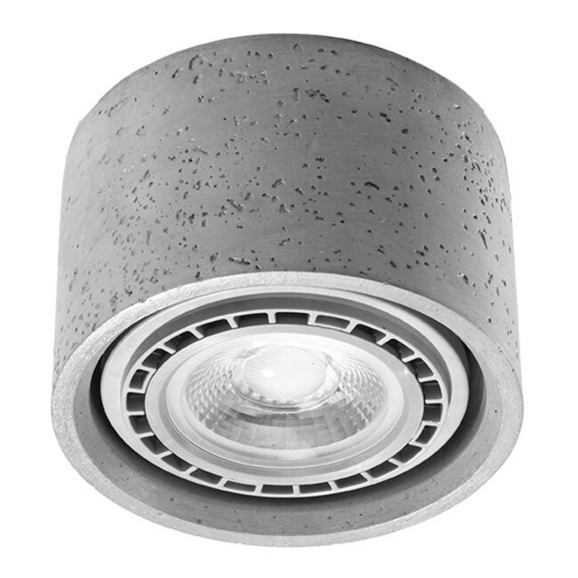 Deckenspot BASIC 1 Beton - 1x GU10 / ES111 - max. 40W - exkl. LED's