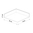 Deckenspot HORUS 55 Grau - 4x E27 Fassung - max. 4x60W - exkl. LED's