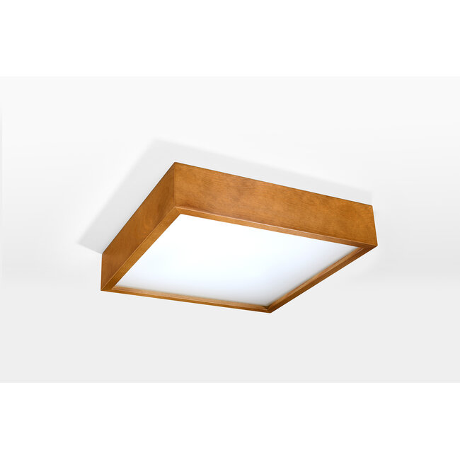 Deckenspot MADERA 385 Eiche - 3x E27 Fassung - max. 3x60W - exkl. LED's