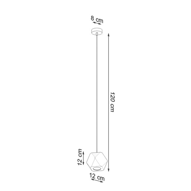 Hängeleuchte WOODY Holz Natur - 1x GU10 - max. 40W - exkl. LED's