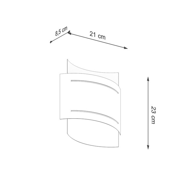Wandleuchte HESTIA Schwarz - 1x G9 Fassung - max. 40W - exkl. LED's