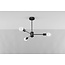 Kronleuchter LANGO 3 Schwarz - 3x E27 Fassung - max. 3x60W - exkl. LED's
