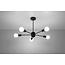Kronleuchter LANGO 5 Schwarz - 5x E27 Fassung - max. 5x60W - exkl. LED's