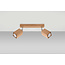 Deckenspot KEKE 2 Eiche - 2x GU10 Fassung - max. 2x40W - exkl. LED's