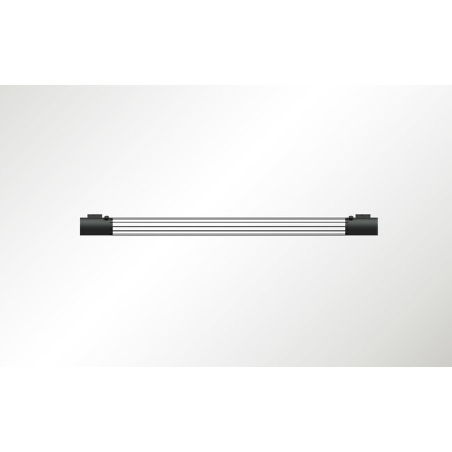Wandleuchte VALO Schwarz - 1x T8 Fassung - max. 14W - exkl. LED's