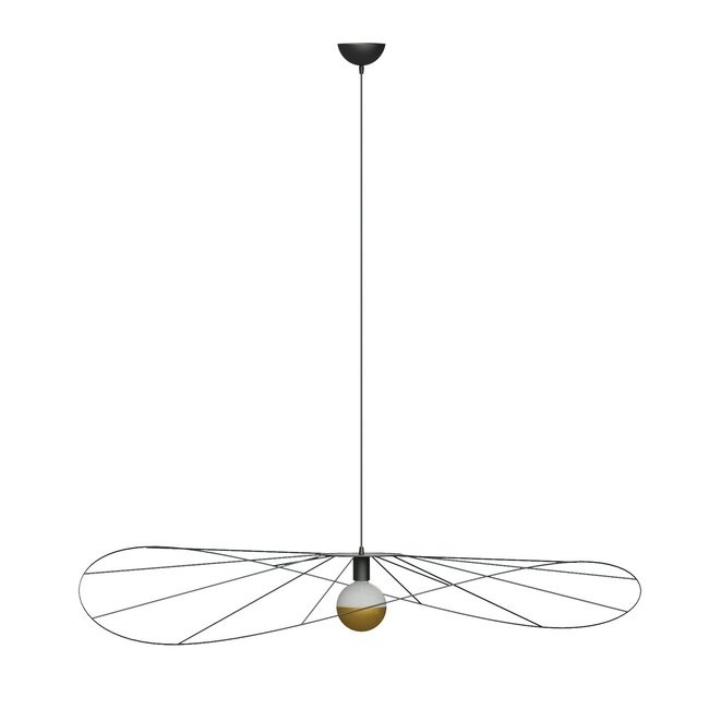 Hängeleuchte ESKOLA 70 Schwarz - 1x E27 Fassung - max. 60W - exkl. LED's
