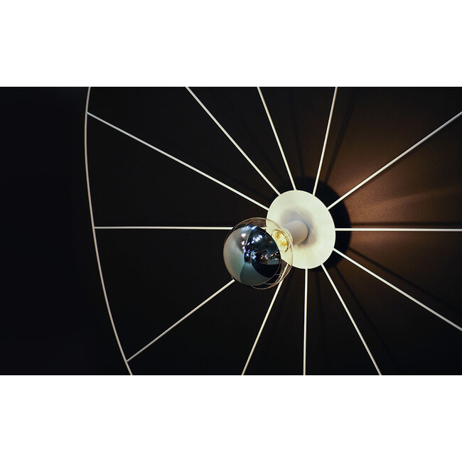 Wandleuchte / Deckenspot ESKOLA 140 Schwarz - 1x E27 Fassung - max. 60W - exkl. LED's