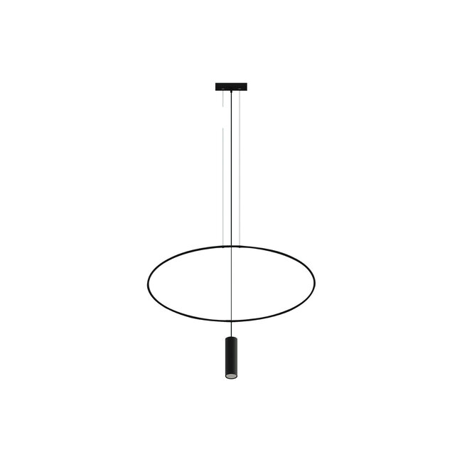 Hängeleuchte HOLAR 1 Schwarz - 1x GU10 Fassung - max. 40W - exkl. LED's