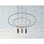 Hängeleuchte HOLAR 1 Schwarz - 1x GU10 Fassung - max. 40W - exkl. LED's