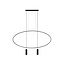 Hängeleuchte HOLAR 2 Schwarz - 2x GU10 Fassung - max. 2x40W - exkl. LED's