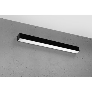 Wandleuchte PINNE 67 Schwarz - 17W - 3179Lm - 3000K Warmweiß