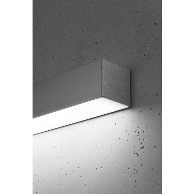 Wandleuchte PINNE 67 Grau - 17W - 3179Lm - 4000K Neutralweiß