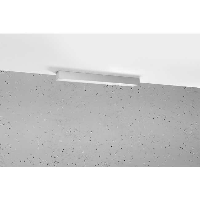 Deckenspot PINNE 67 Grau - 17W - 3179Lm - 3000K Warmweiß