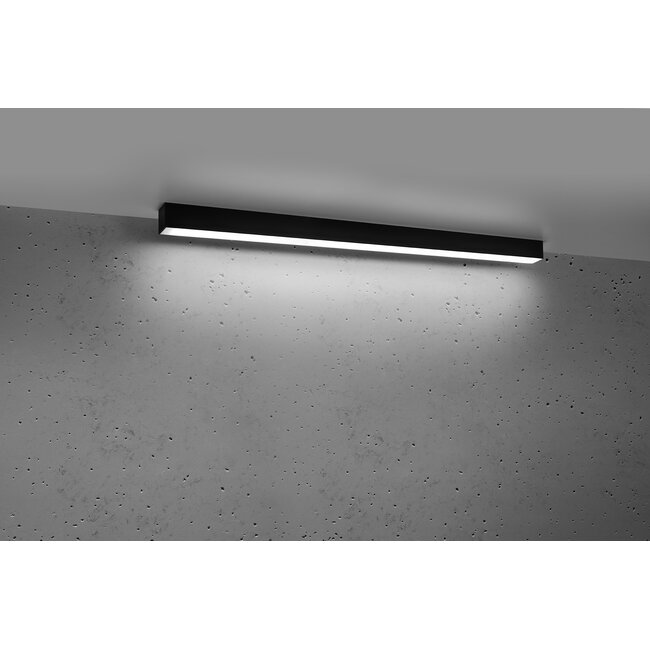 Deckenspot PINNE 90 Schwarz - 25W - 4600Lm - 4000K Neutralweiß