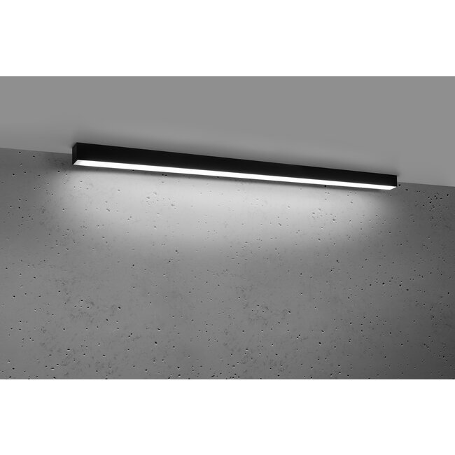 Deckenspot PINNE 117 Schwarz - 31W - 5100Lm - 4000K Neutralweiß