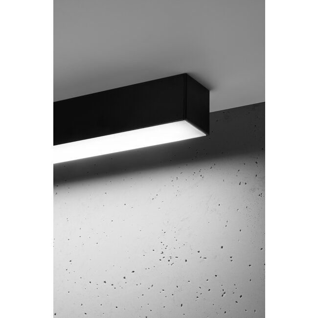 Deckenspot PINNE 117 Schwarz - 31W - 5100Lm - 4000K Neutralweiß