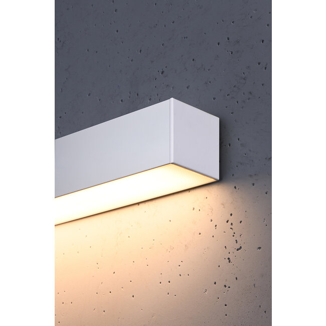 Wandleuchte PINNE 150 Weiß - 39W - 7200Lm - 3000K Warmweiß