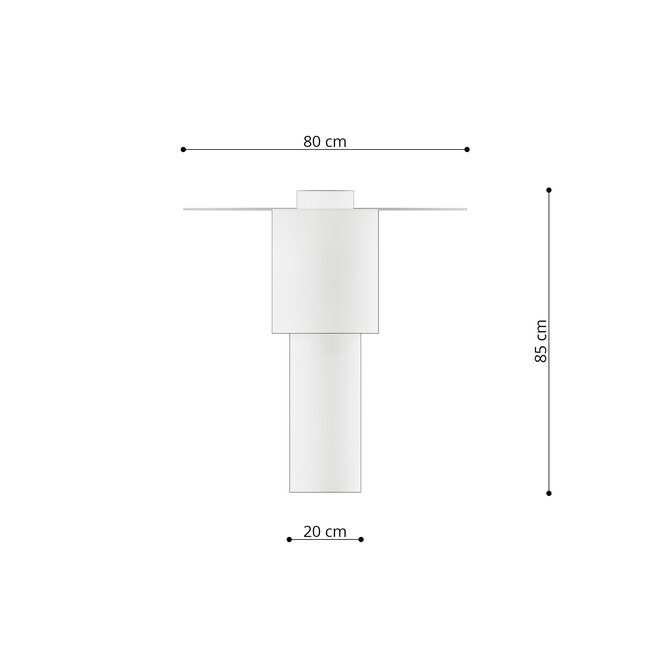Deckenspot TVAROR Weiß - 5x E27 Fassung - max. 5x40W - exkl. LED's